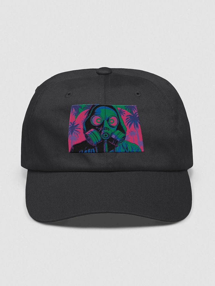 Palm tree Gas Mask Vibes Dad Hat product image (1)