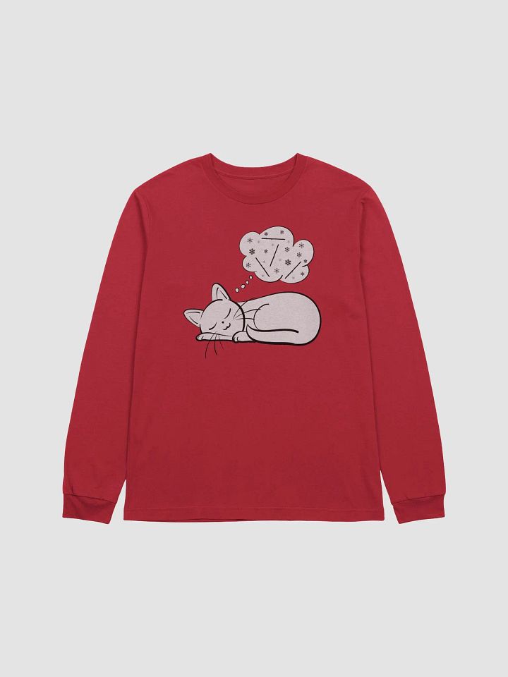 C Flute PJ - Dreaming of Flutes and Snowflakes Long Sleeve Tee - Unisex Fit product image (1)