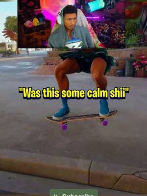 Some calm shii 💯🛹 • • Aye you 🫵🏽 don't wait until it's cool to support join the gang now @bluetearzhq 💙 • • #skate #skate4 #skateclipsdaily #skatetricks #skategame #skatefunny #skateclips