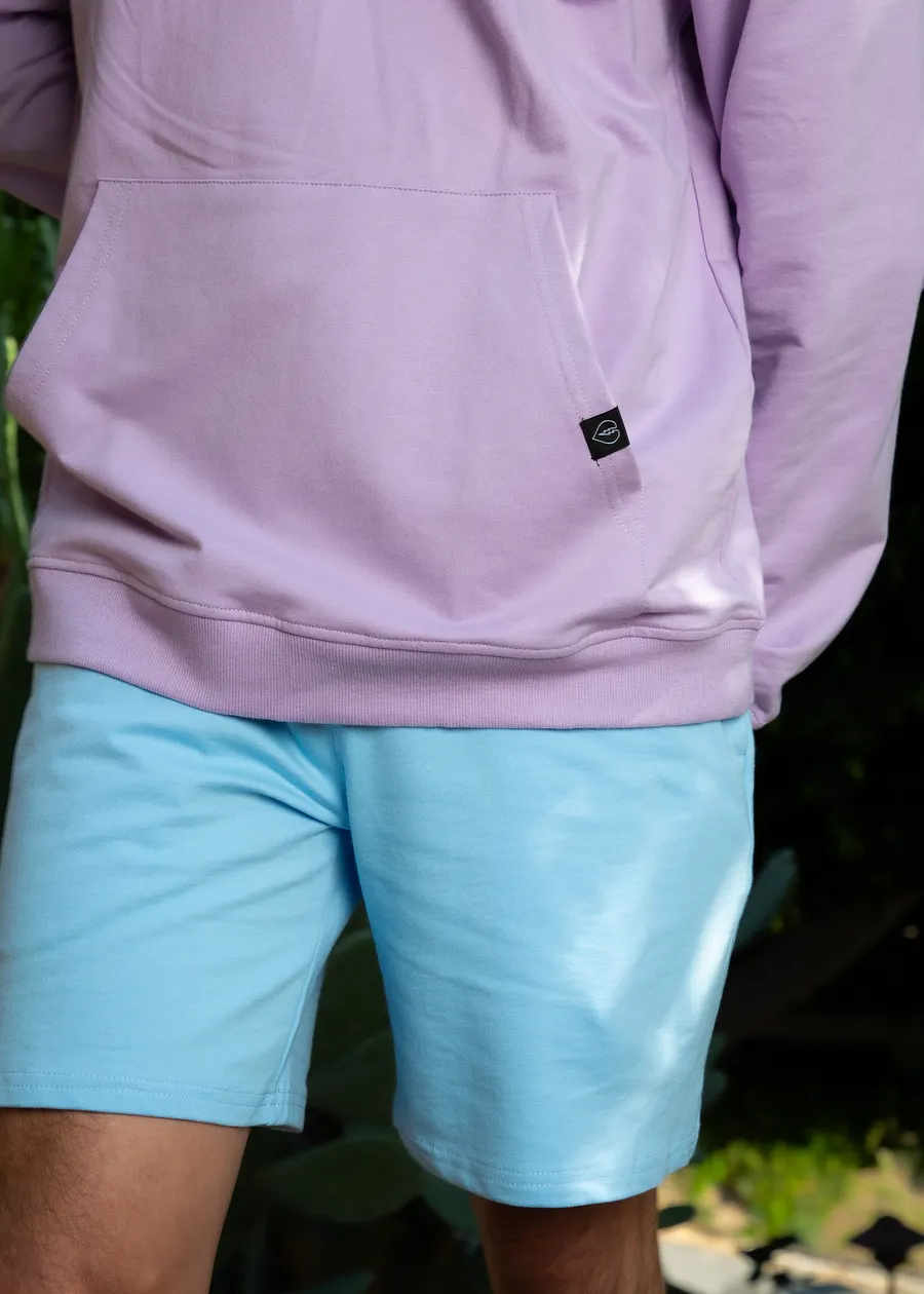 Sky blue shorts clearance