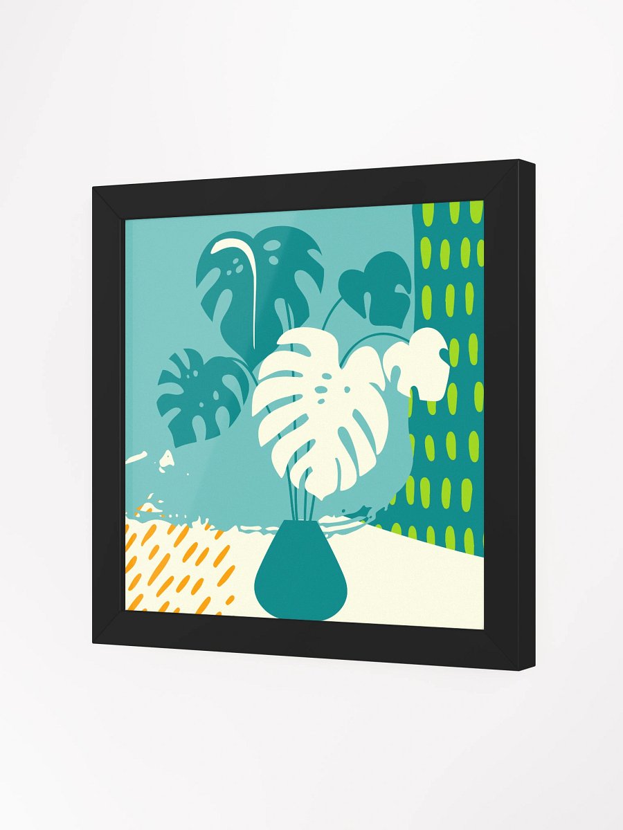 Monstera Charm Framed product image (43)