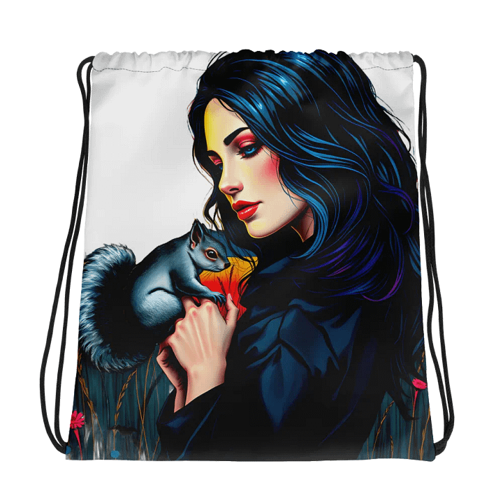Vivid Nature All-Over Drawstring Bag product image (1)