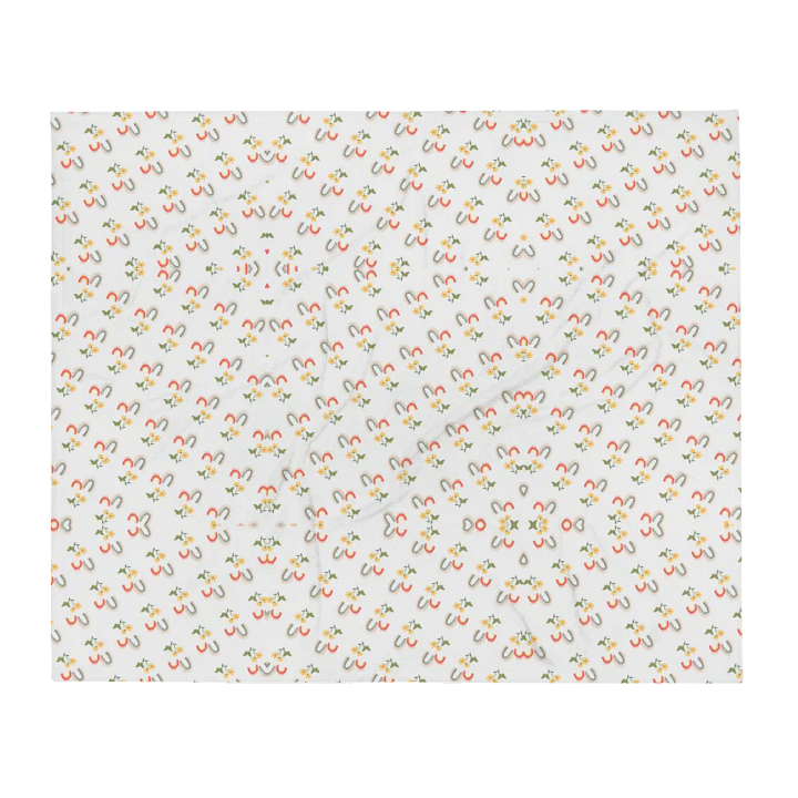 Rainbow Floral Blanket product image (13)
