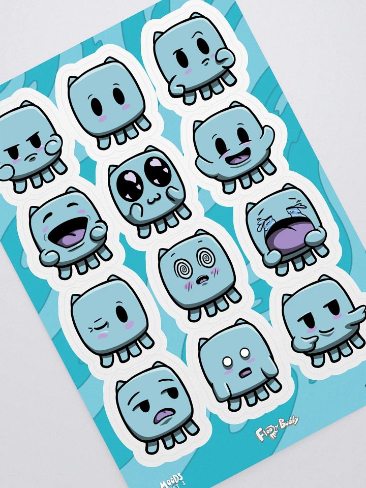 Floody Buddy - Sticker Sheet product image (1)