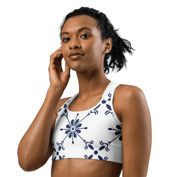 Floral Essence Non-Adjustable Sports Bra - Firm Fit product image (2)