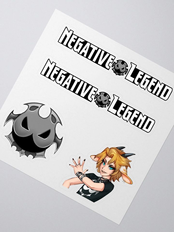 Negative Legend Sticker Sheet product image (8)