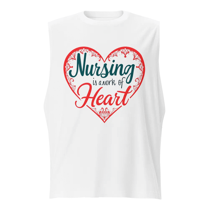 Heartfelt Nursing Muscle Tank product image (1)