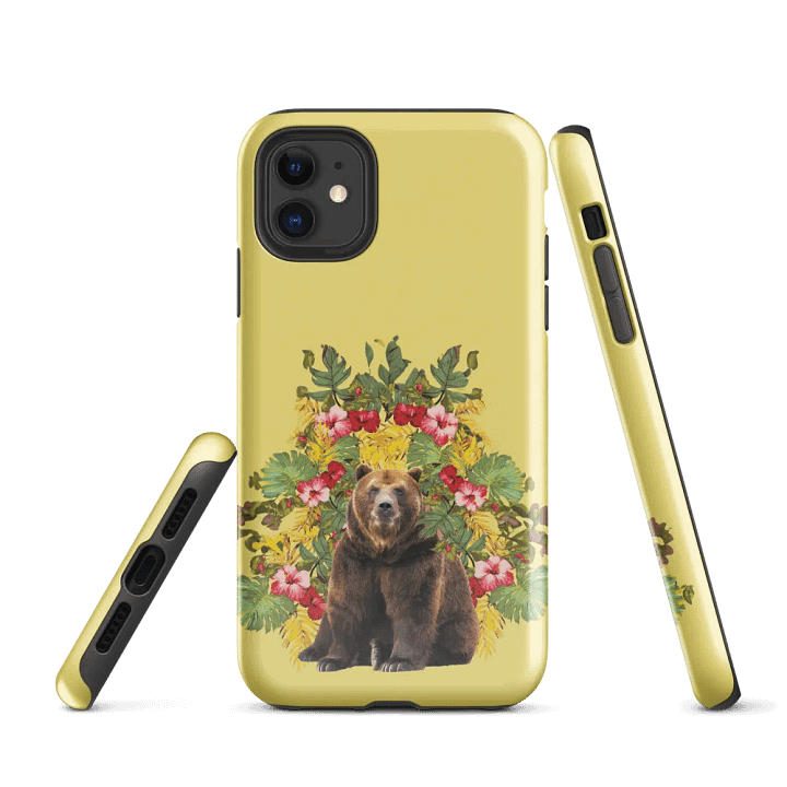 Tropical Bear Tough Case for iPhone product image (1)