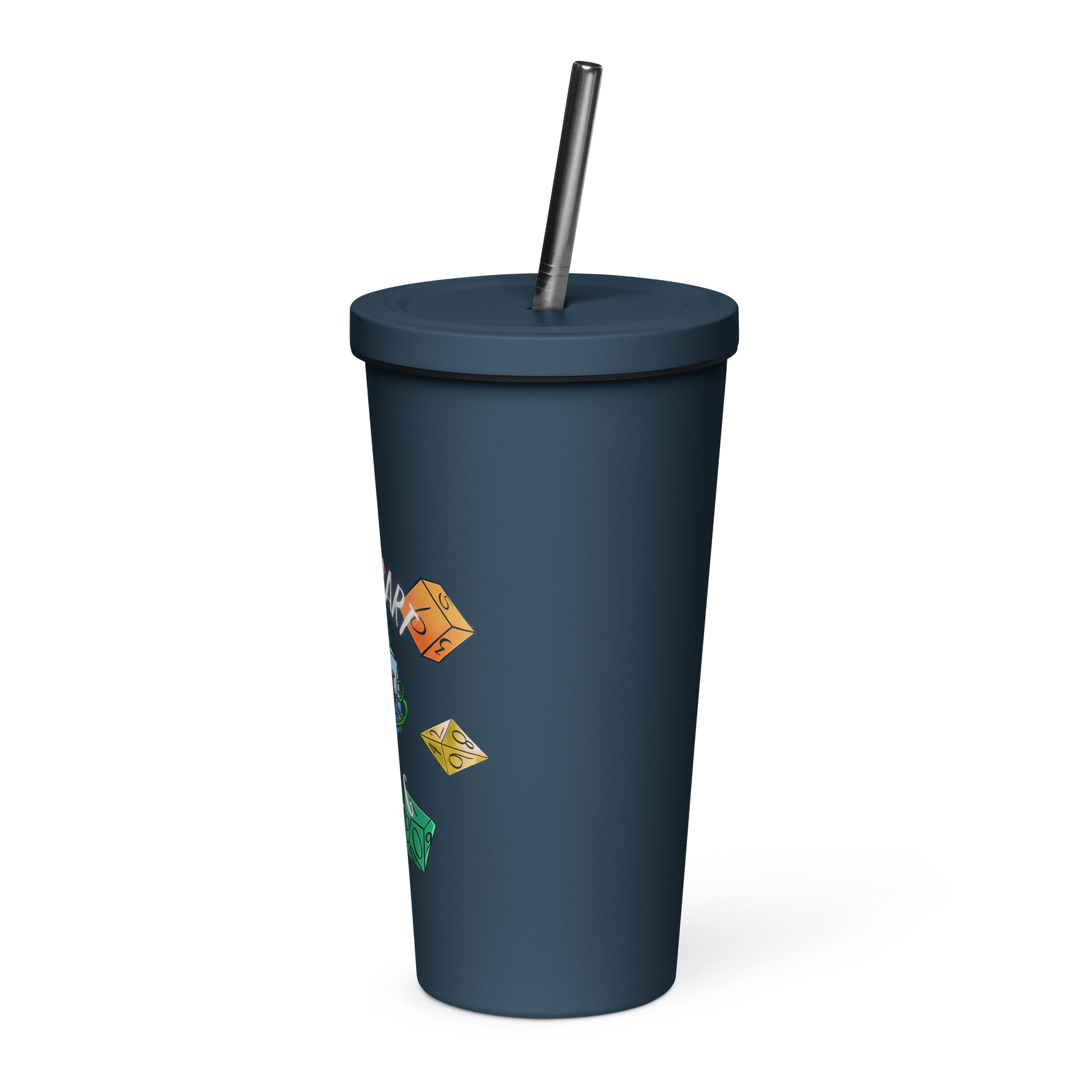 BriarHart RPG Insulated Tumbler - Navy - PRIDE 2025 product image (3)