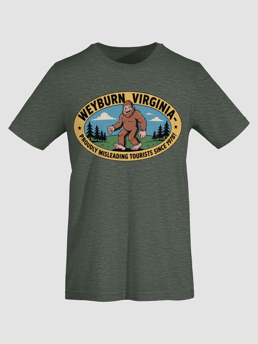 Weyburn Virginia Bigfoot Adventure T-Shirt product image (52)