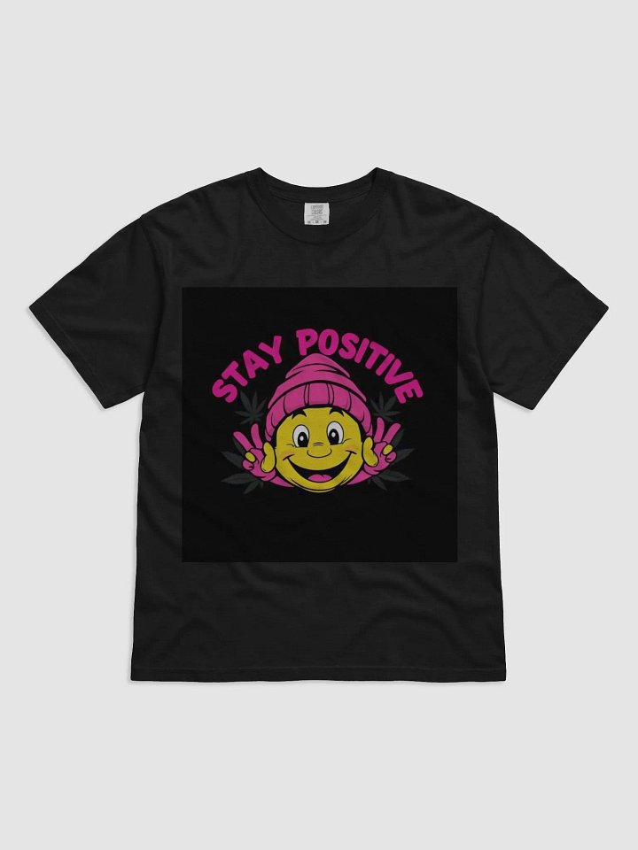 Stay Positive Smiley Face T-Shirt product image (5)