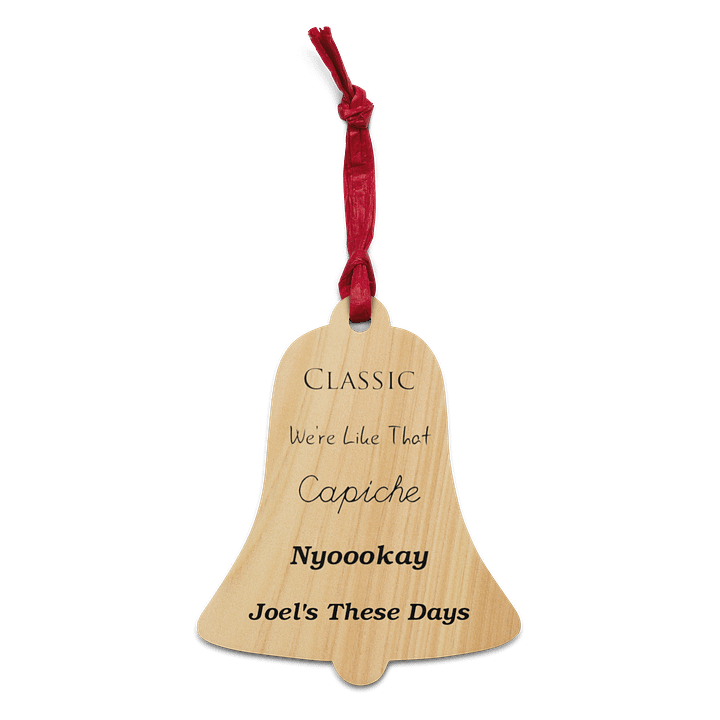 MGBJ Quotes Wooden Ornament Magnet product image (1)