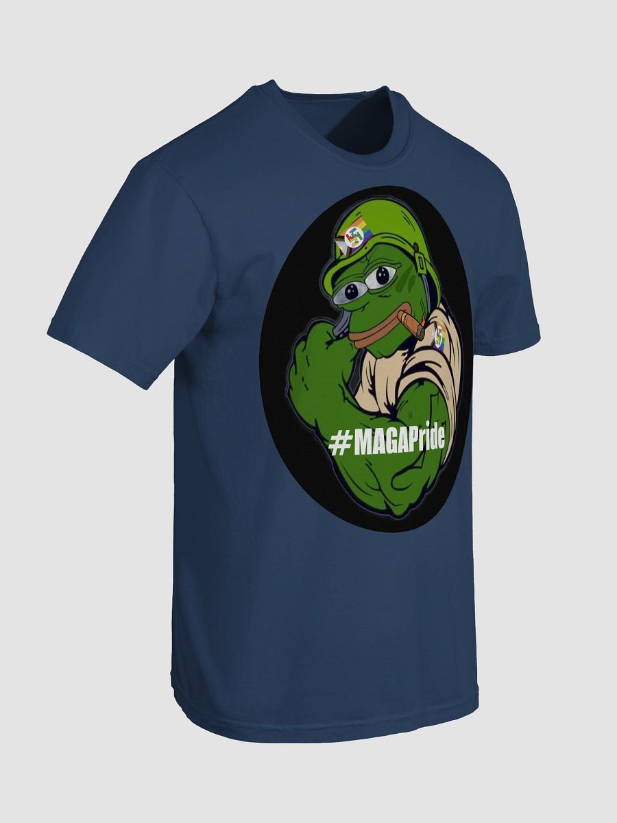 🤍💪🐸 #MAGAPride™ Contrast Tee – Whiteout and Proud Edition (Also In a Spectrum of Colors Including White) product image (79)