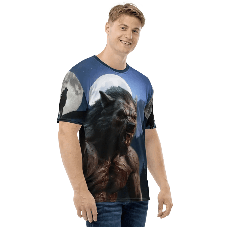 Werewolf Savage Men's T-Shirt product image (6)