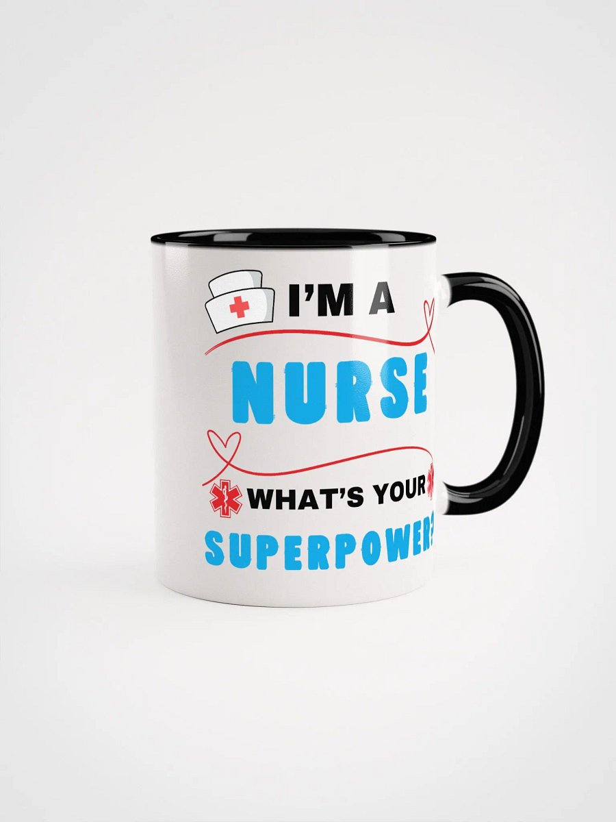 Nurse Superpower Color-Accent Mug product image (1)