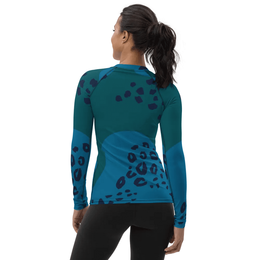 Leopard Dream Women's Rash Guard product image (2)