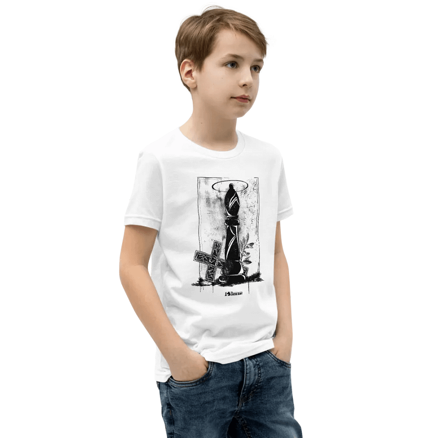 Grunge Chess: Bishop and Cross children's t-shirt product image (3)