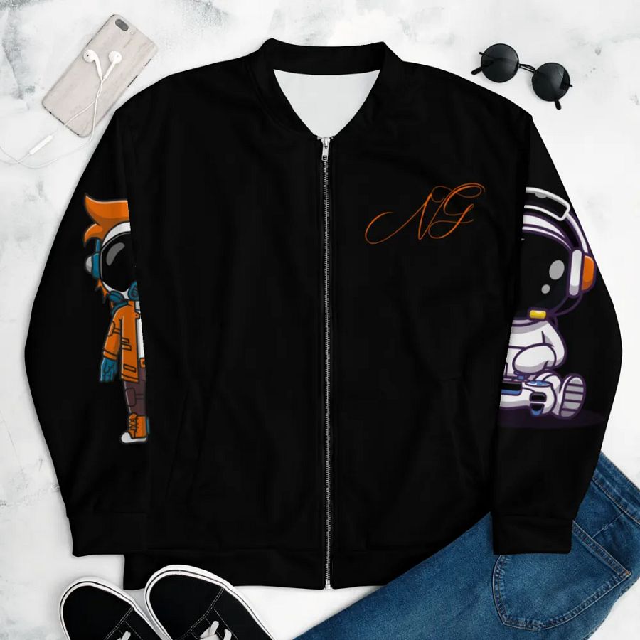 Noobs gaming bomber jacket product image (4)