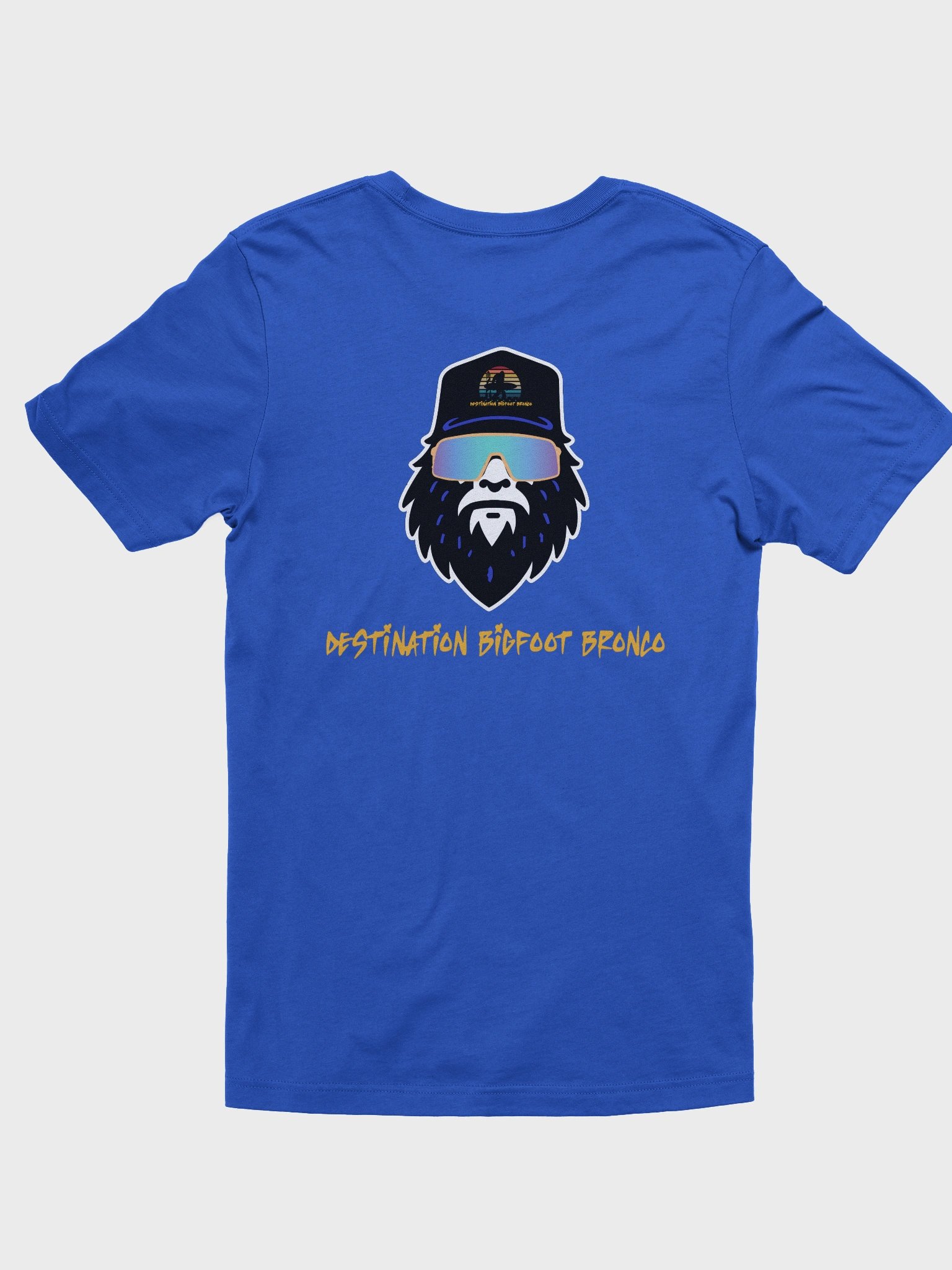 Destination Bigfoot Bronco Bigfoot T-Shirt (Blue) product image (2)