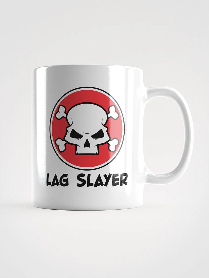 Lag Slayer Gamer Skull Coffee Mug product image (1)