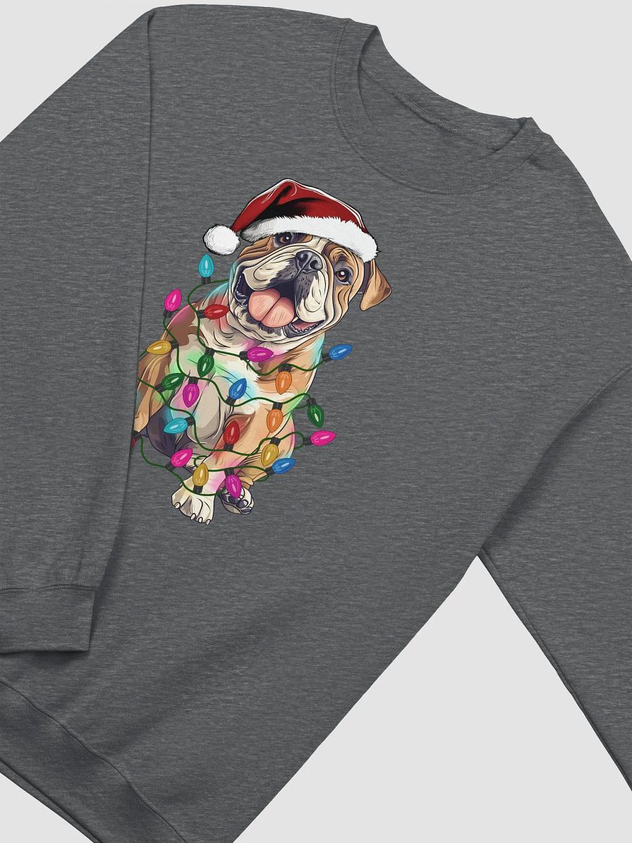 Funny English Bulldog(Fawn) Christmas Sweatshirt product image (4)