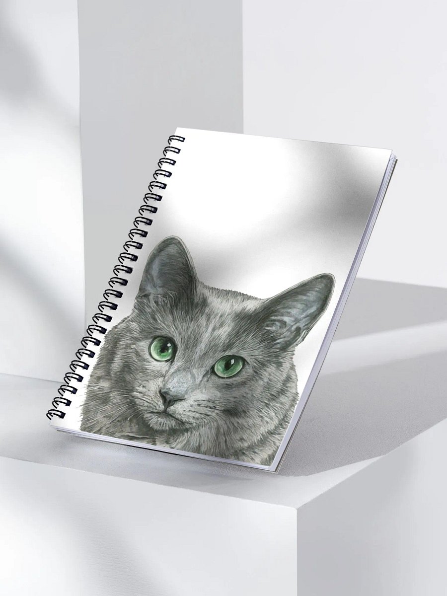 Russian Blue Cat - Notebook product image (3)