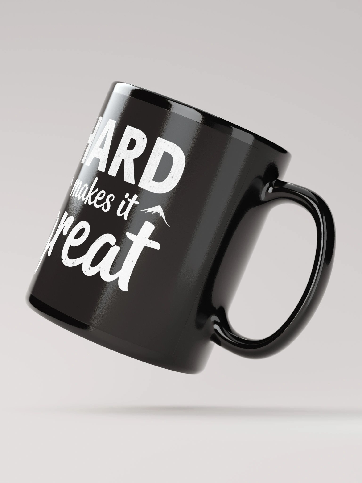 Unlock the Power of Perseverance with Tom Hanks’ Iconic Quote: If It Wasn’t Hard, Everyone Would Do It. It’s the Hard That Makes It Great. - Inspirational Mug for True Fans product image (3)