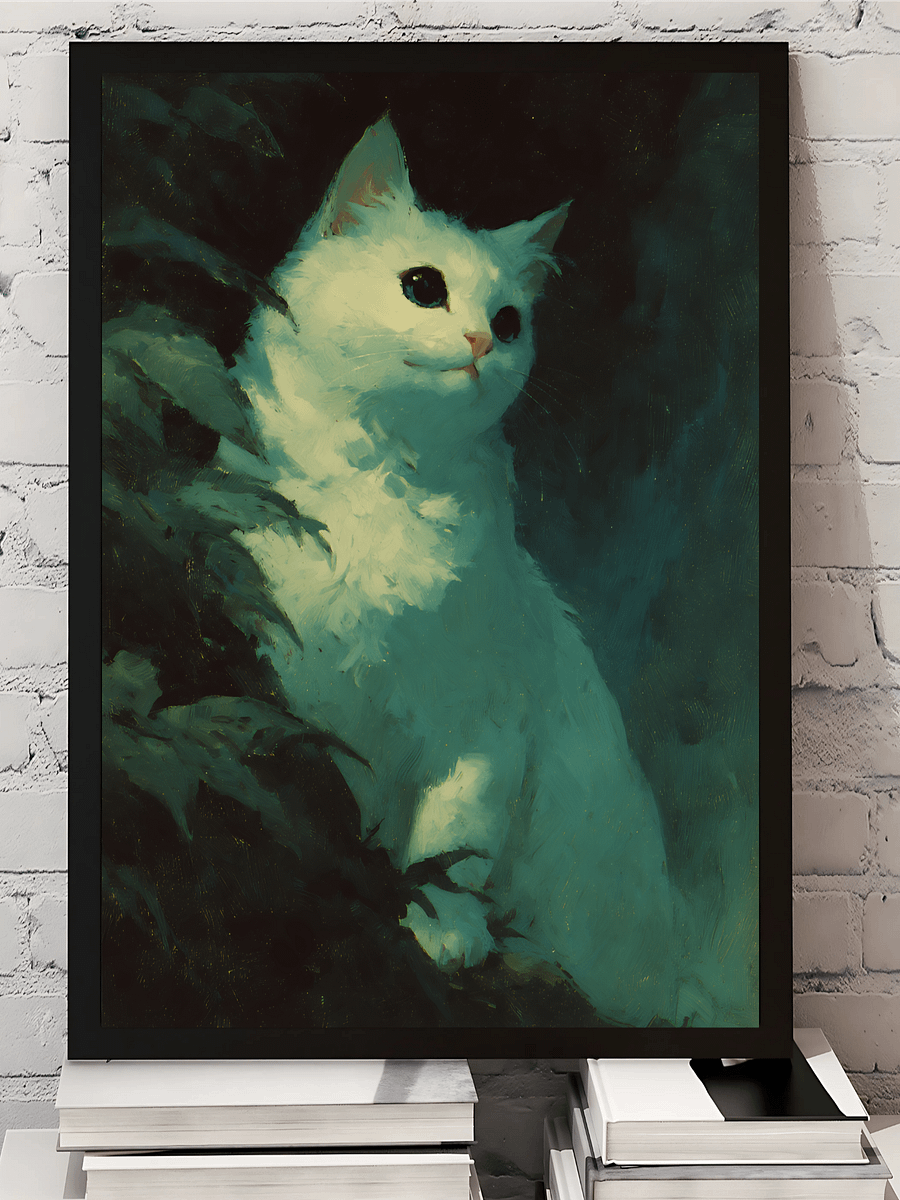 Ethereal Watcher - Moonlit Whisper Art product image (4)