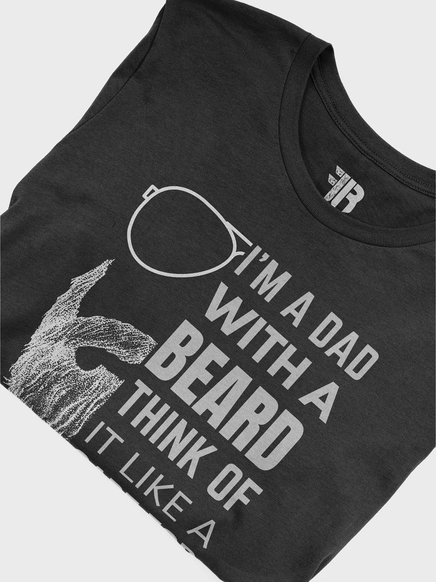 DAD WITH A BEARD TEE (B/C/O) product image (5)