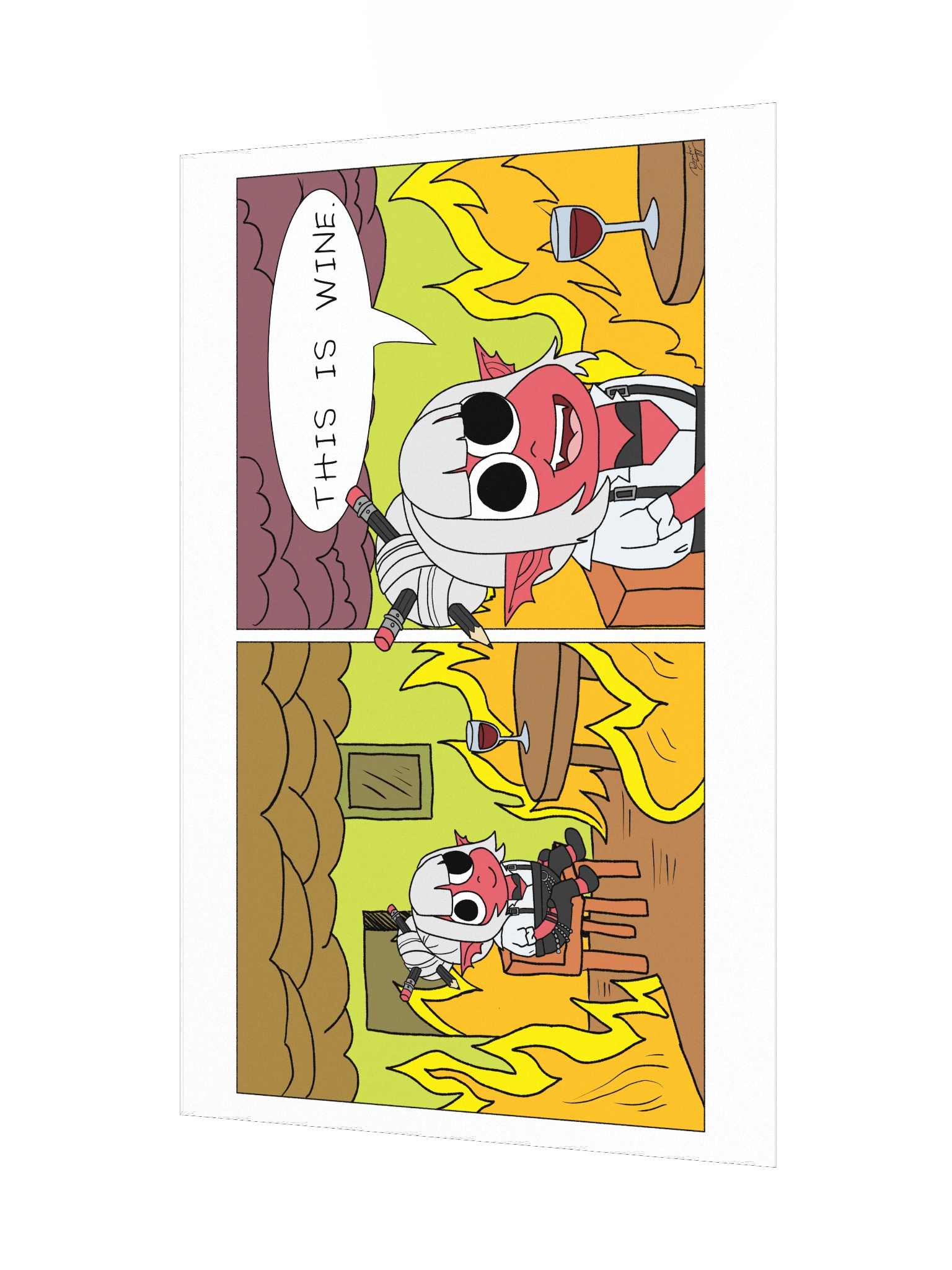 [Meme] This is Wine Print product image (3)