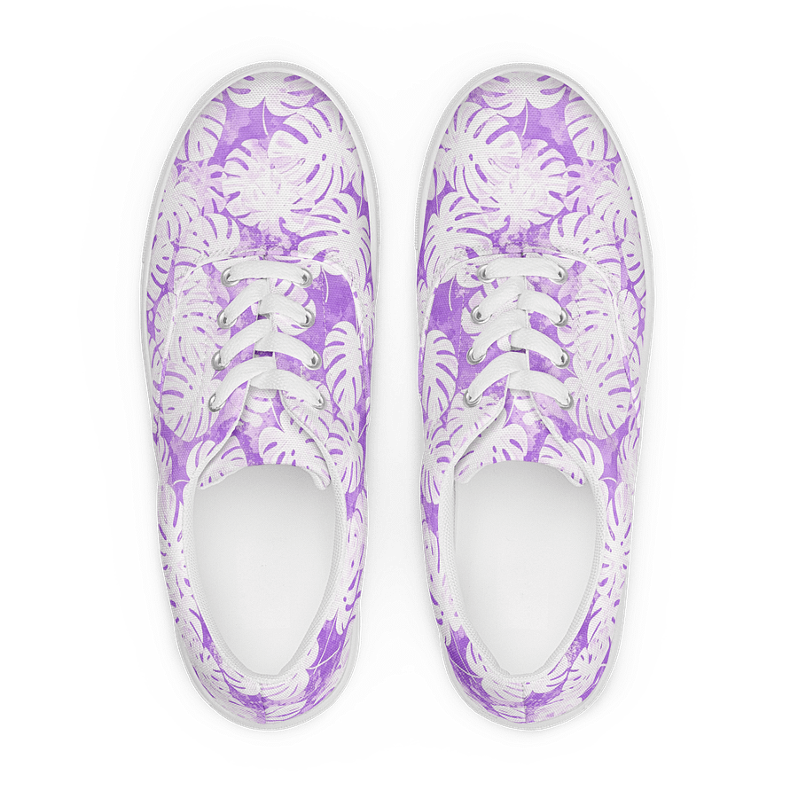 Monstera Dream Women's Canvas Shoes product image (4)