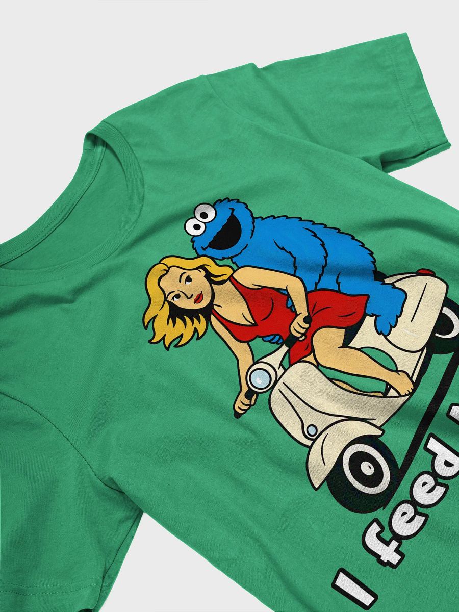 I Feed MILFs Tee – Retro Cartoon Chaos on a Vespa product image (2)