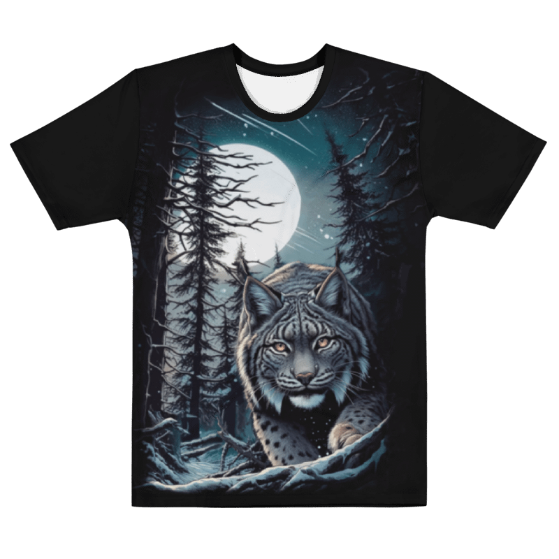 All over print Lynx T-shirt product image (1)