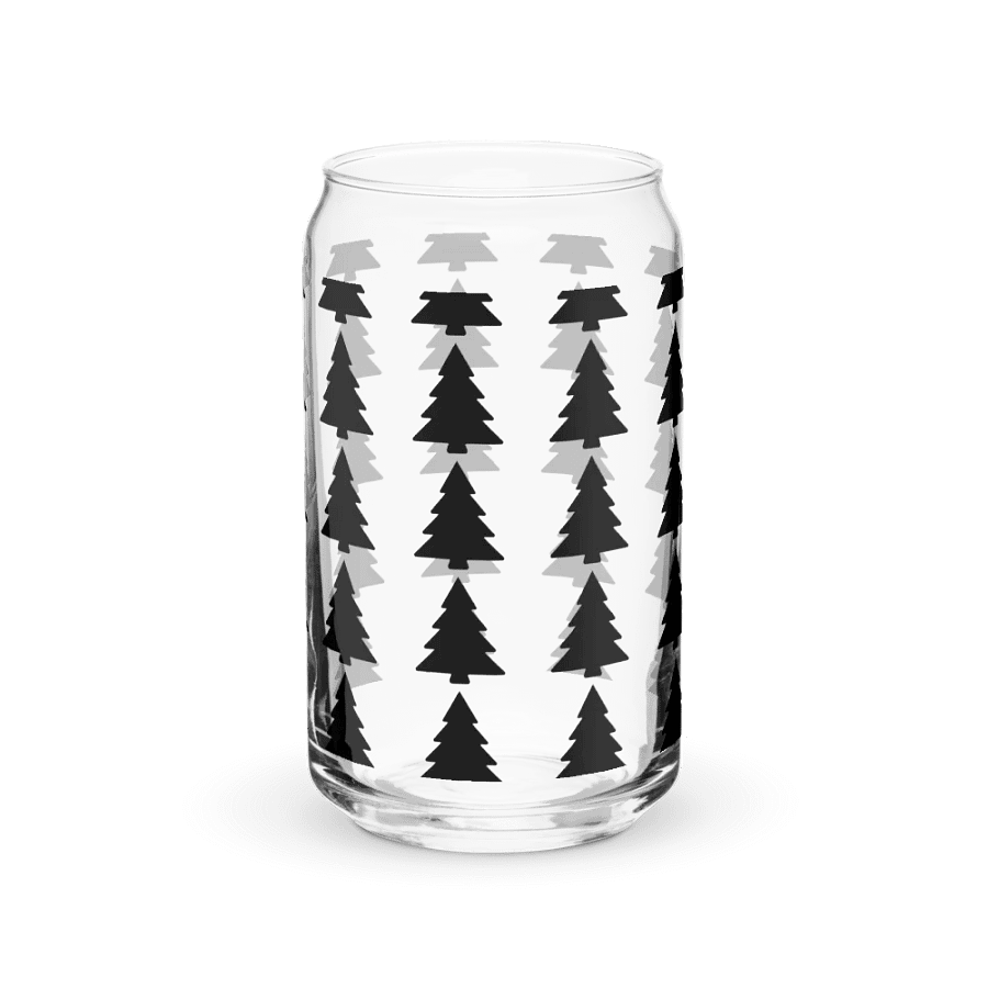 Festive Tree Pattern Can-Shaped Glass product image (7)