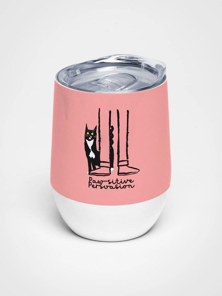 Pawsitive Persuation Wine Tumbler product image (1)