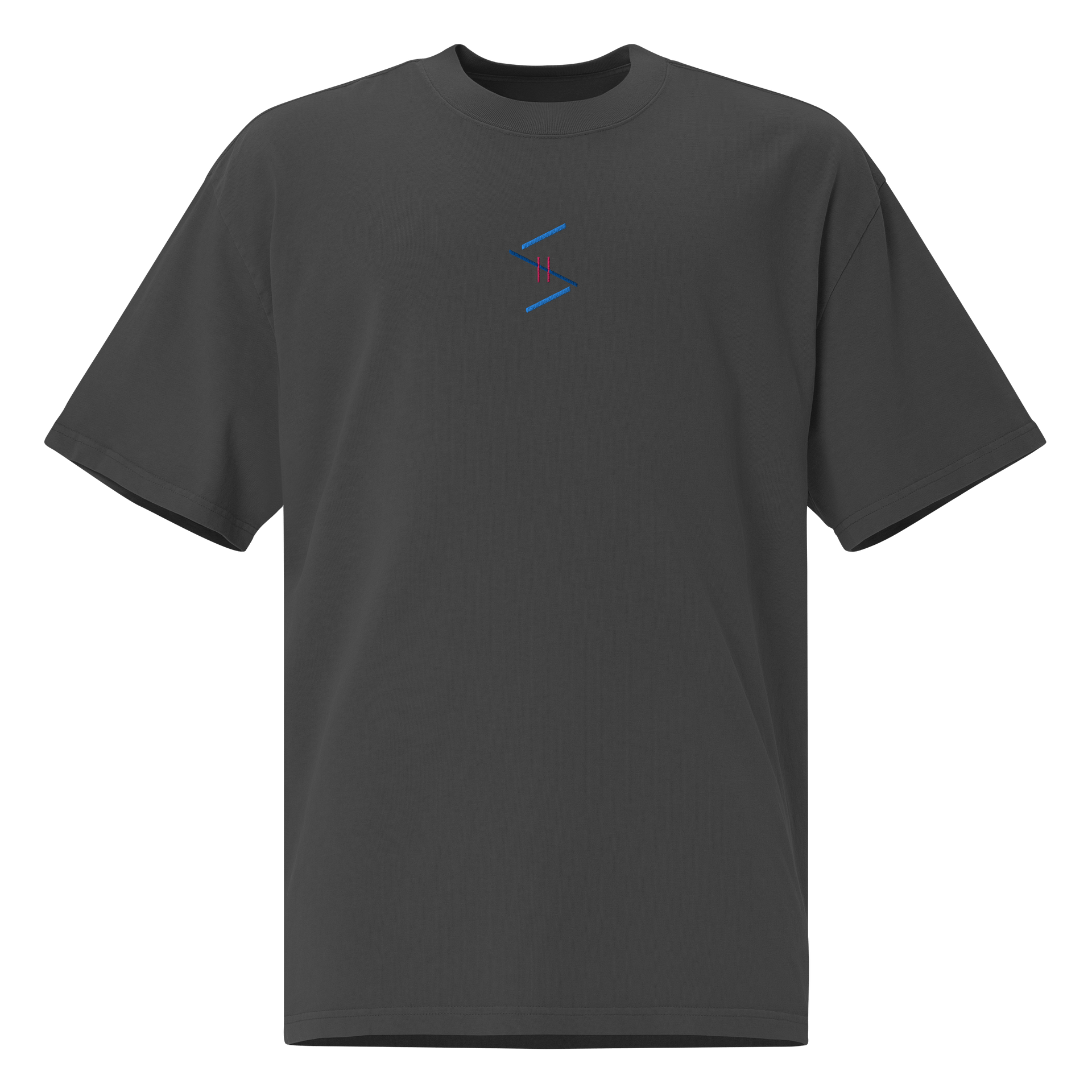 'PaperCup' embroidered OVERSIZED t-shirt product image (1)