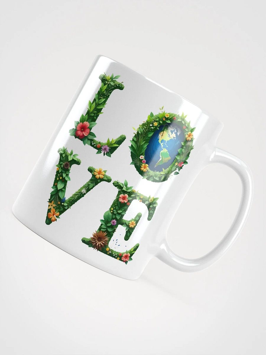 Love & Nature White Glossy Mug product image (2)
