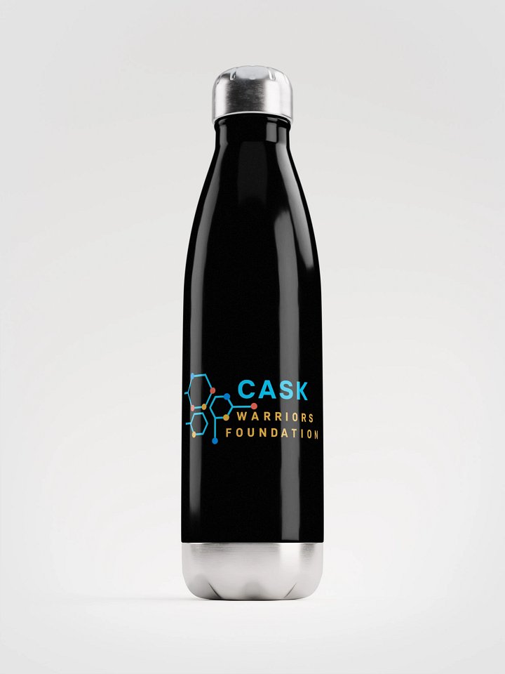 CASK Warriors “Essence of Strength” Stainless Steel Water Bottle. Because water is essential to life—just like hope. product image (1)