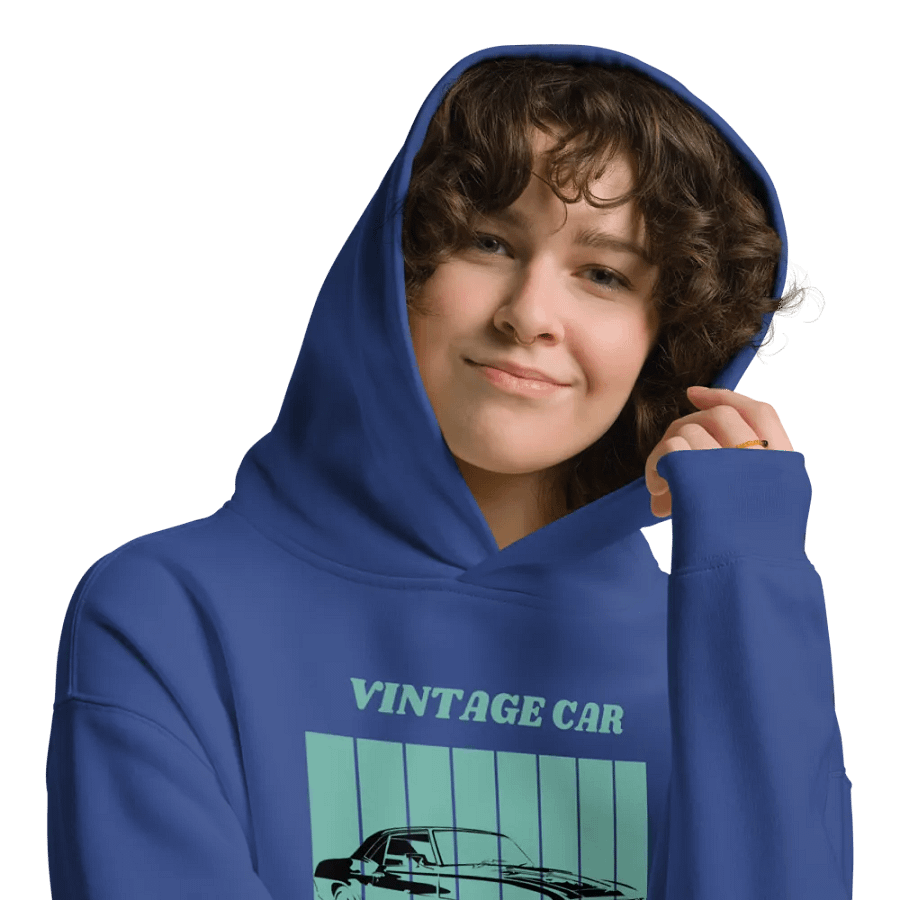 Vintage Car Enthusiast Oversized Hoodie product image (10)