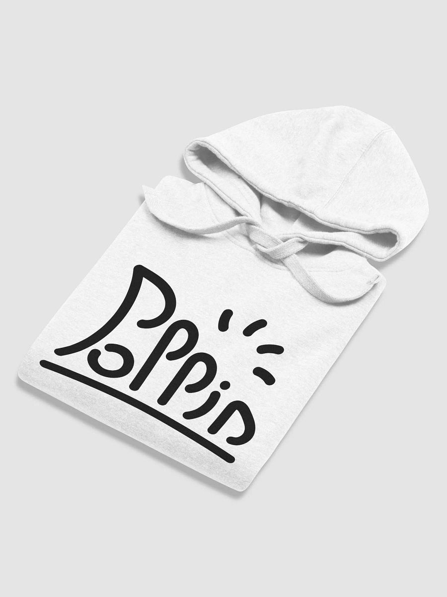 Poppin Cover Vector Hoodie Black product image (5)