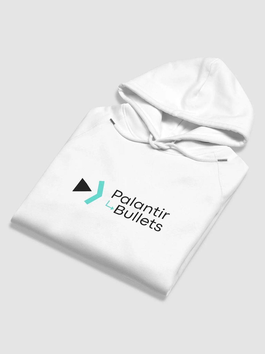 Palantir Bullets Hoodie White product image (5)