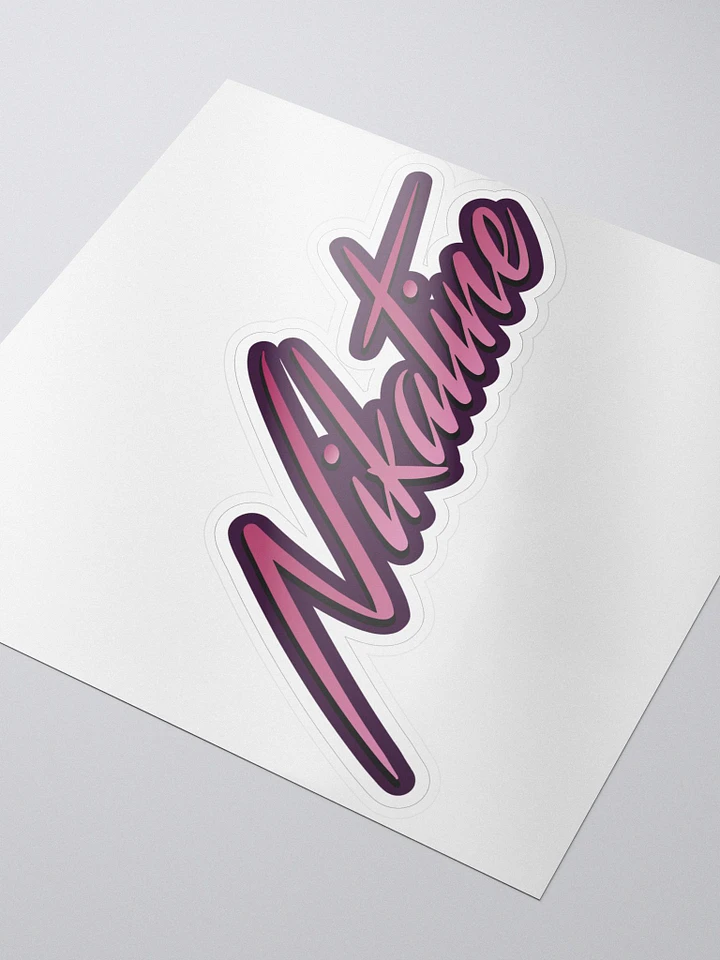 Nikatine Logo Sticker product image (1)