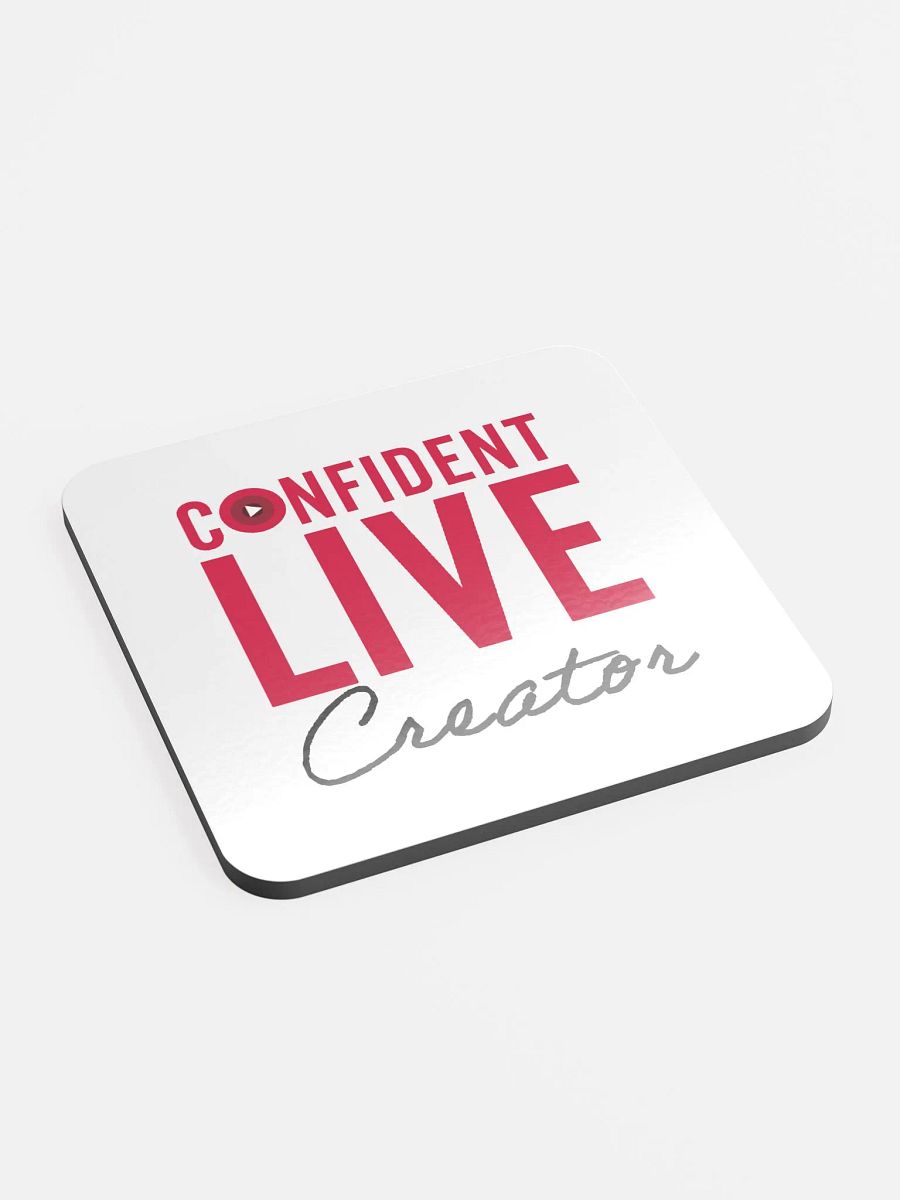 Confident Live Creator Coaster product image (2)