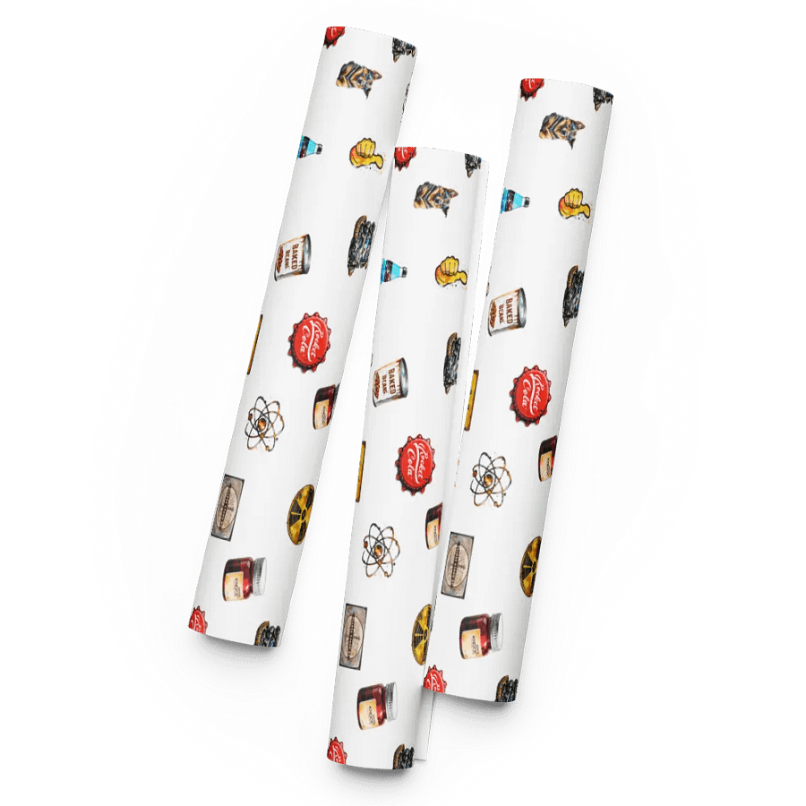 Wasteland-Inspired Wrapping Paper Set #fallout product image (5)
