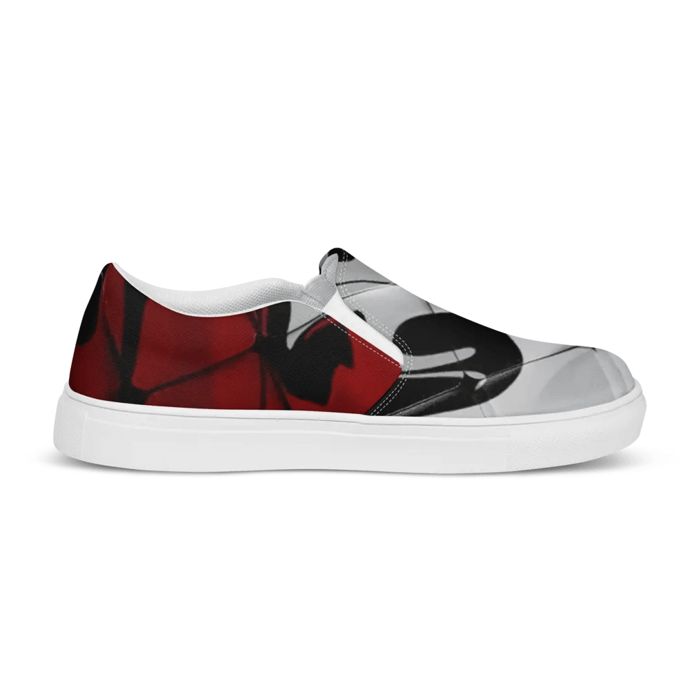 Swirling Monochrome Slip-Ons product image (11)
