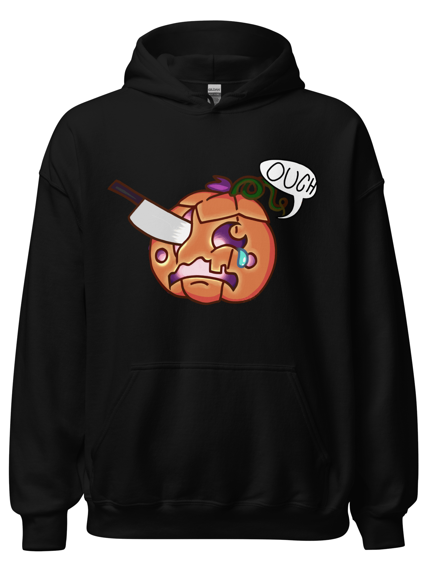 OUCH! Pumpkin Sweatshirt Size M product image (2)