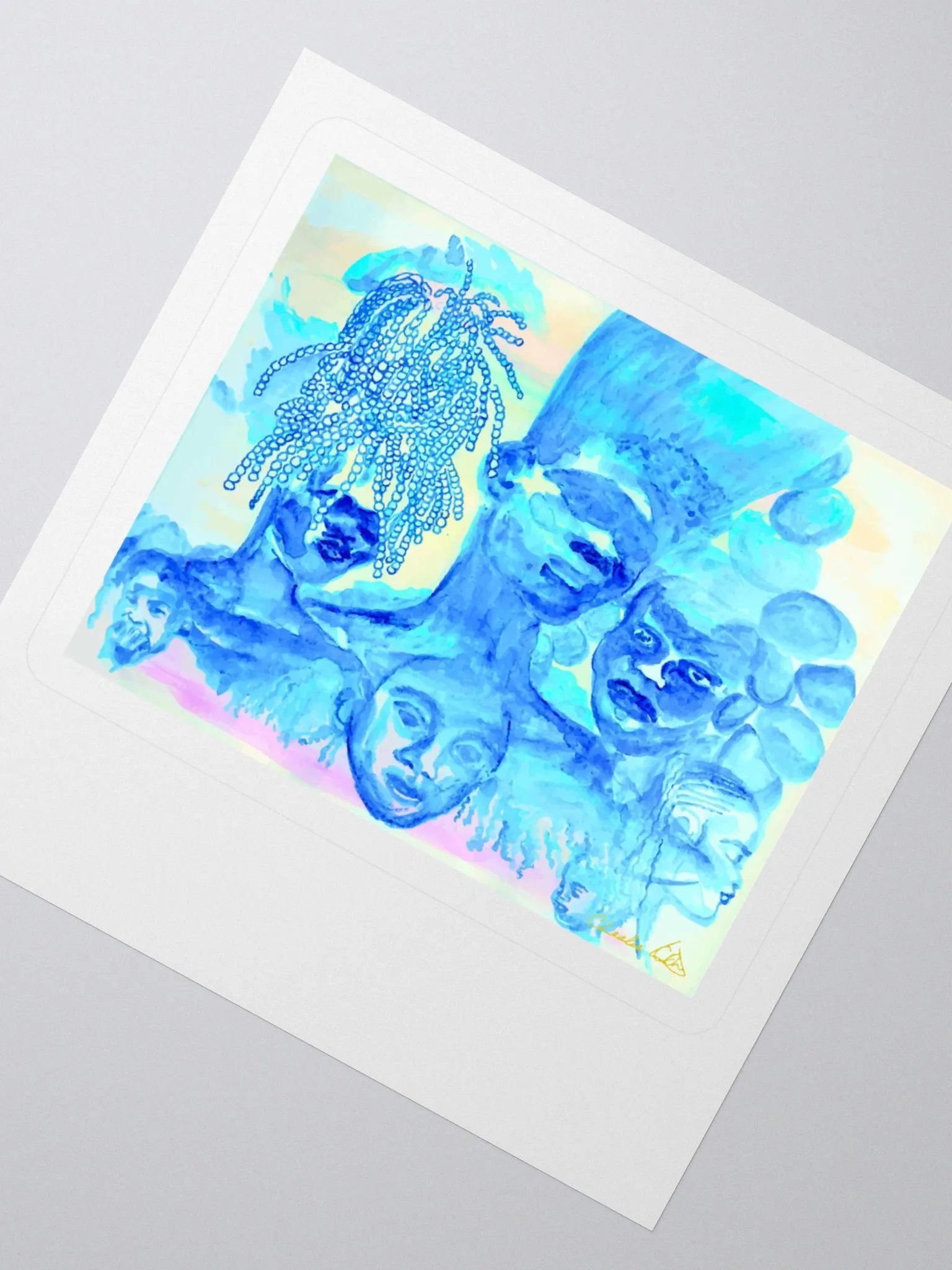 A BEAUTIFUL PEOPLE CUSTOM STICKER product image (4)