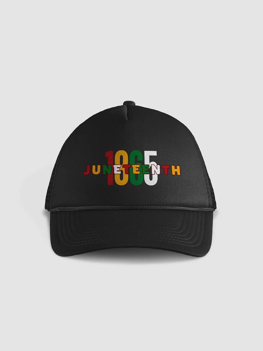 Juneteenth Vibes Foam Trucker Hat product image (1)