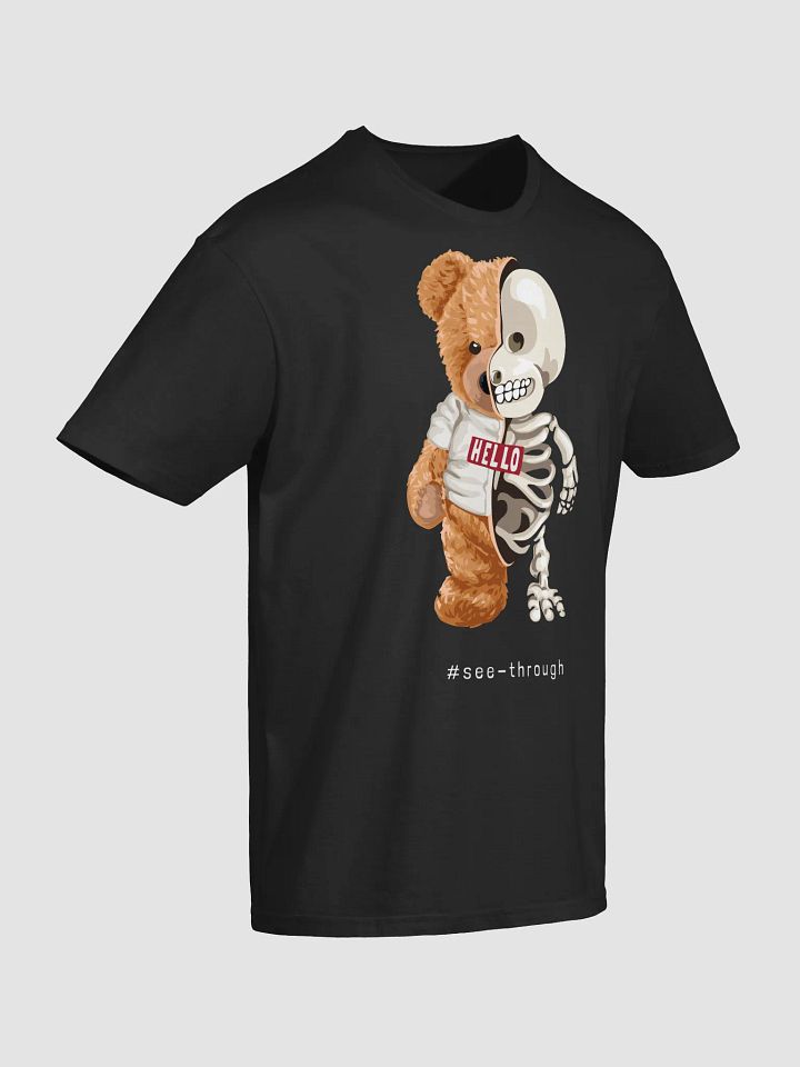 Hello Teddy Split T-Shirt product image (2)