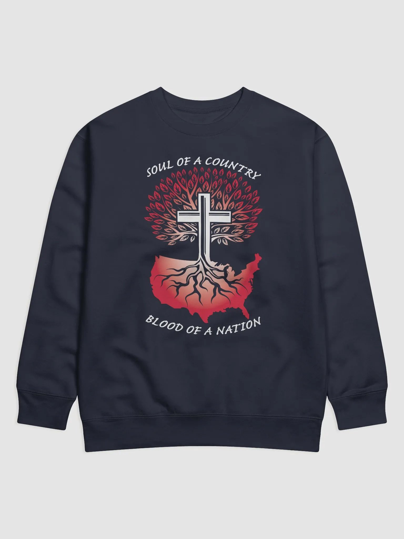 Soul Of A Country Navy Crewneck product image (1)